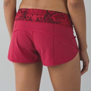 Red Snake Speed Up shorts